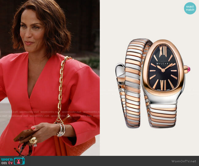 Bvlgari Serpenti Tubogas Watch worn by Lisa Todd Wexley (Nicole Ari Parker) on And Just Like That