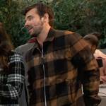 Chase’s brown checked jacket on General Hospital