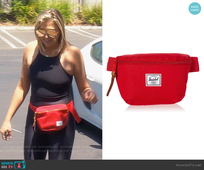 Fourteen Waist Pack by Herschel worn by Gina Kirschenheiter on The Real Housewives of Orange County