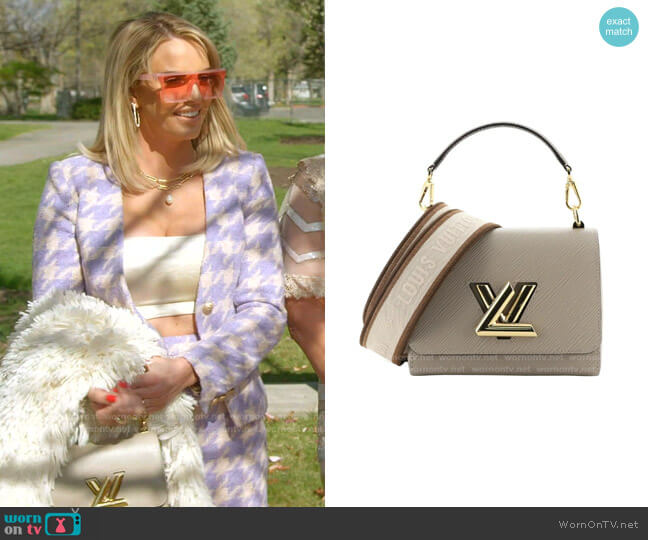 Twist NM Handbag Epi Leather by Louis Vuitton worn by Whitney Rose  on The Real Housewives of Salt Lake City