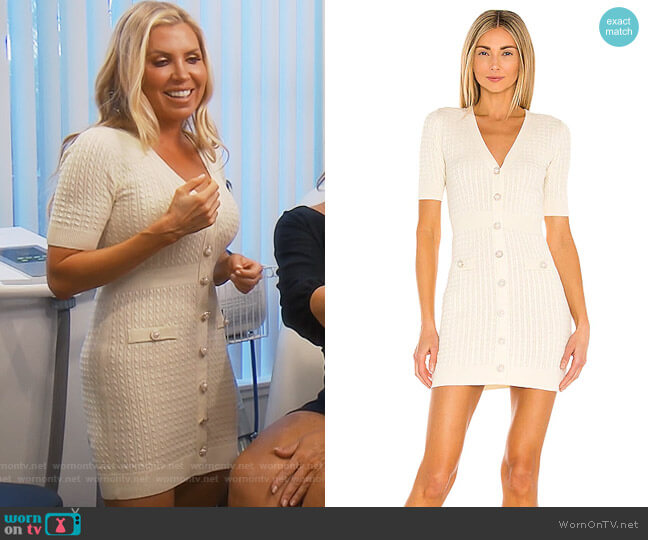 Bella Mini Dress by Lovers and Friends worn by Dr. Jen Armstrong  on The Real Housewives of Orange County