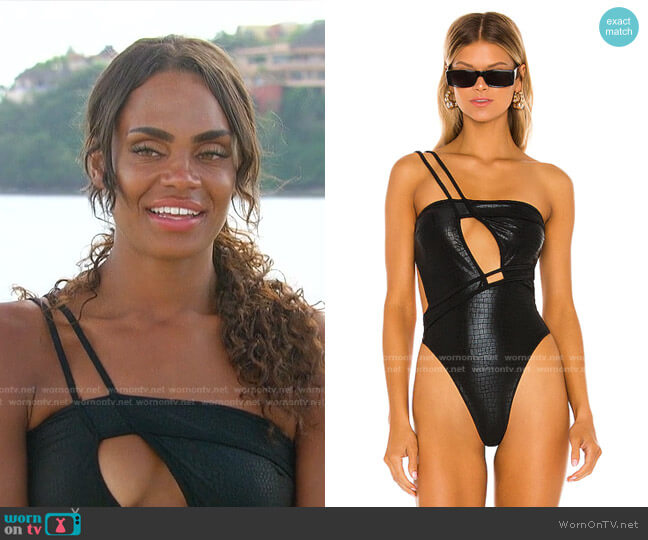 The Verge One Piece by Lovewave worn by Michelle Young on The Bachelorette