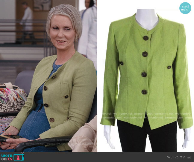 2021 Fall Winter Collection by Chanel worn by Miranda Hobbs (Cynthia Nixon) on And Just Like That