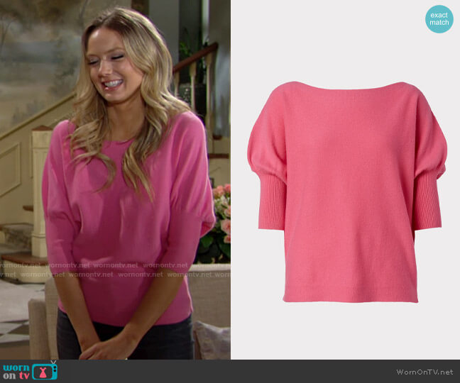 Milly Dolman Top worn by Abby Newman (Melissa Ordway) on The Young & the Restless