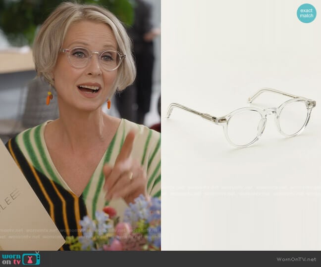 Miltzen Glasses by Moscot worn by Miranda Hobbs (Cynthia Nixon) on And Just Like That