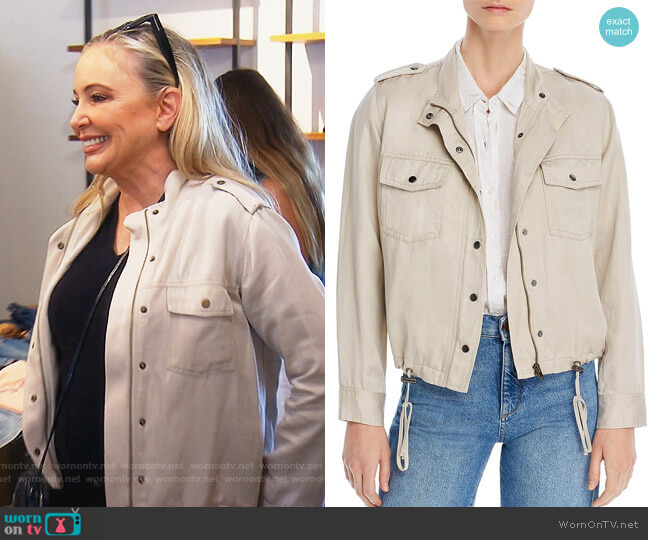 Collins Jacket by Rails worn by Shannon Beador  on The Real Housewives of Orange County