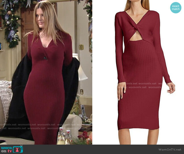 Ramy Brook Pilar Dress worn by Phyllis Summers (Michelle Stafford) on The Young & the Restless