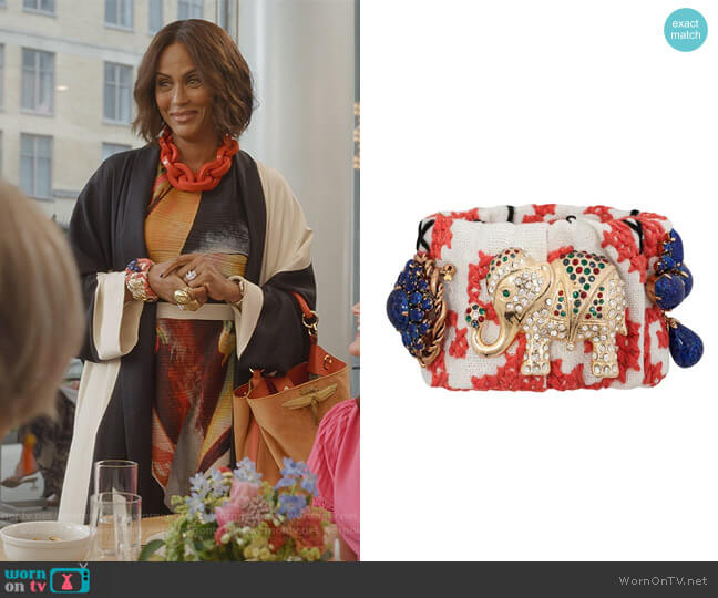 One of a Kind Bracelet by Rianna + Nina worn by Lisa Todd Wexley (Nicole Ari Parker) on And Just Like That