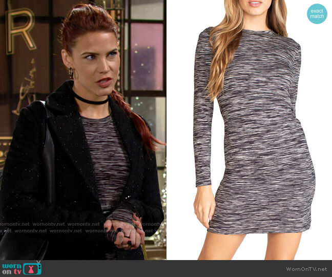 Trina Turk Bellingham Space Dye Dress worn by Sally Spectra (Courtney Hope) on The Young & the Restless