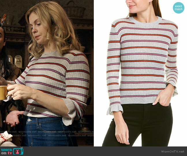 27 Miles Malibu Lainey Sweater worn by Sam (Rose McIver) on Ghosts