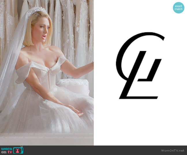 Wedding Dress by Galia Lahav worn by Paris Hilton  on Paris in Love