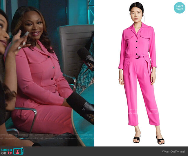 Soft Jumpsuit by Kenzo worn by Jill (Naturi Naughton) on Queens