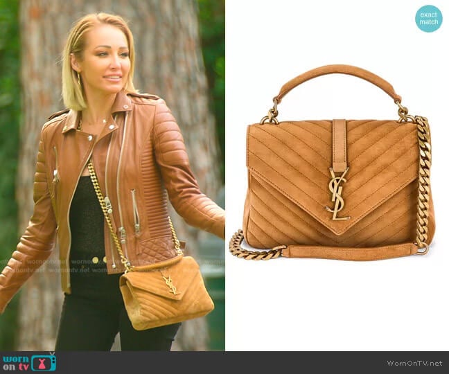 WornOnTV: Mary's brown leather bag on The Real Housewives of Salt