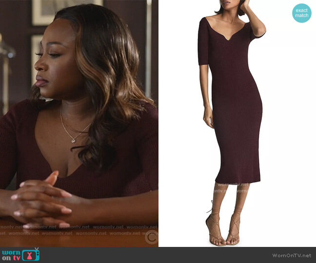 WornOnTV: Jill's burgundy jacket and leggings on Queens, Naturi Naughton