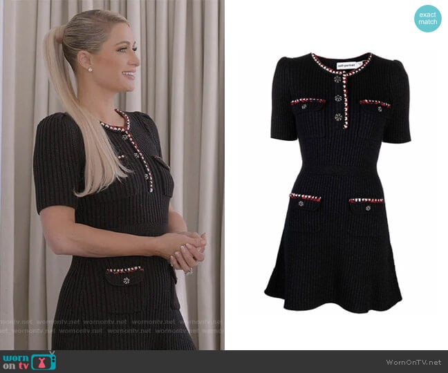 WornOnTV: Paris's v-neck denim dress on Paris in Love, Paris Hilton