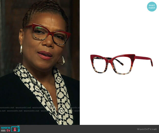 Vera Wang V558 Garnet Glasses worn by Robyn McCall (Queen Latifah) on The Equalizer