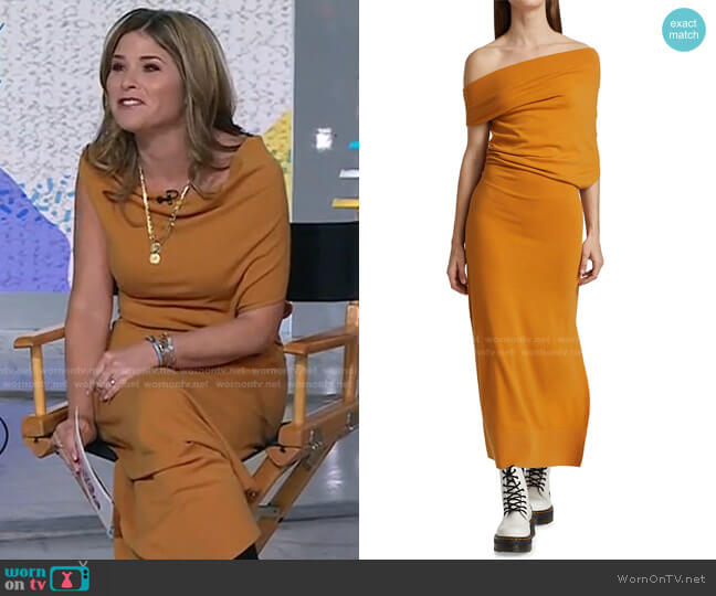 Kim Midi Dress by Altuzarra worn by Jenna Bush Hager  on Today