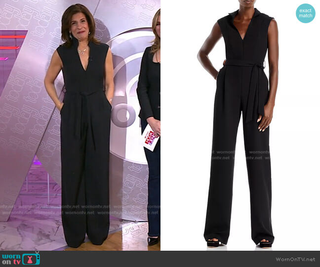 Brittan Jumpsuit by Black Halo worn by Hoda Kotb  on Today
