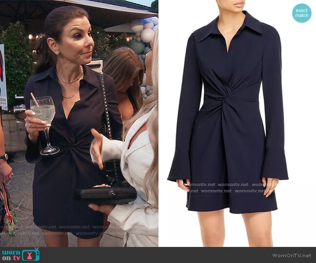 Mckenna Dress by Cinq a Sept worn by Heather Dubrow on The Real Housewives of Orange County