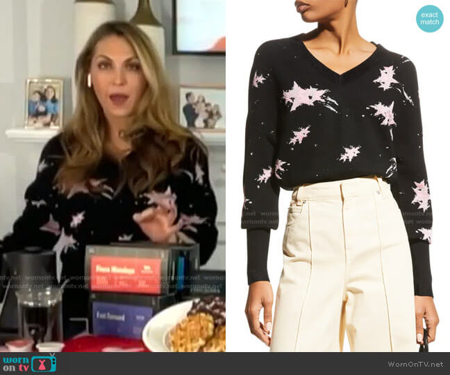 June Star Sweater by Diane von Furstenberg worn by Lori Bergamotto on Today