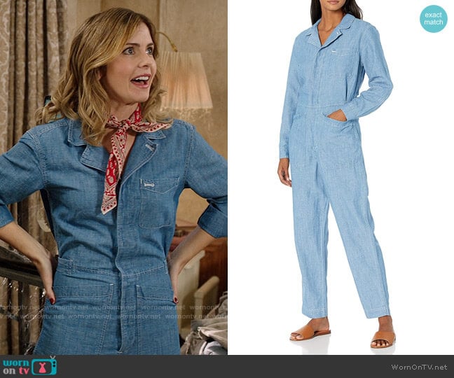 Lucky Brand Surplus Jumpsuit worn by Sam (Rose McIver) on Ghosts