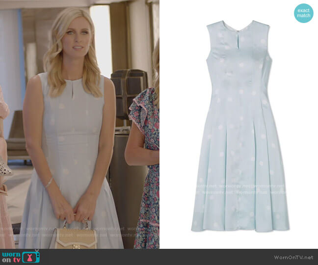 Jori Dress by Molly Moorkamp worn by Nicky Hilton Rothschild on Paris in Love