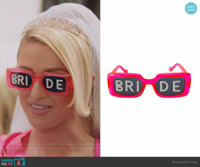 Blingin Bride by Rad and Refined worn by Paris Hilton  on Paris in Love