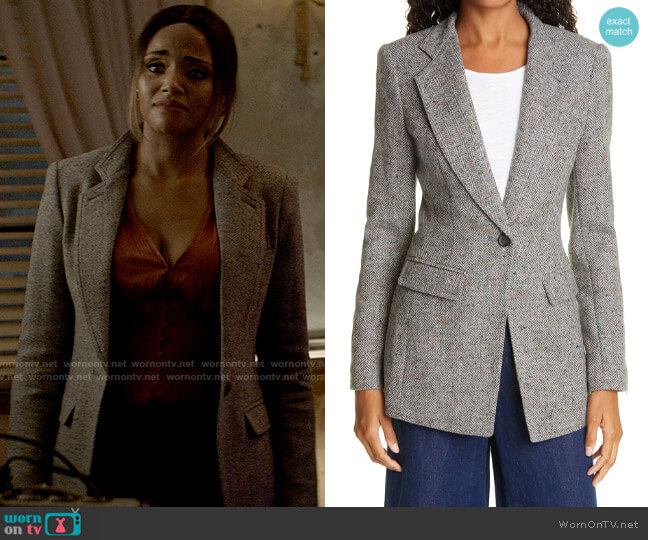 Smythe Wool Riding Blazer worn by Sophie Moore (Meagan Tandy) on Batwoman