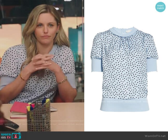 Erii Top by Ted Baker worn by Tami (Taylor Louderman) on Kenan