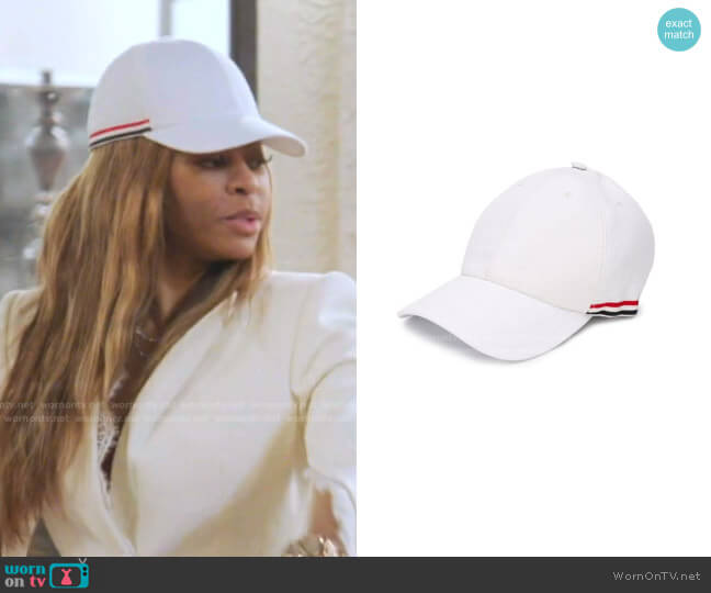 Classic 6-Panel Baseball Cap by Thom Browne worn by Mary Cosby  on The Real Housewives of Salt Lake City