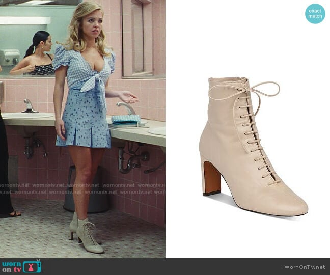 Cassie’s lace-up boots on Euphoria