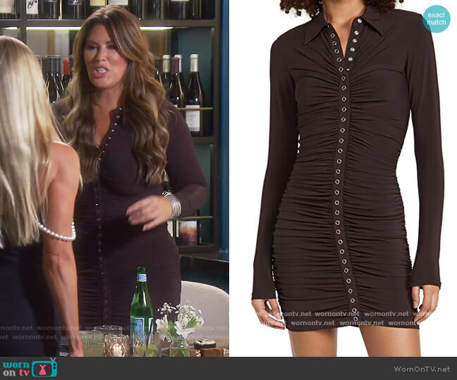 Larsen Dress by A.L.C. worn by Emily Simpson on The Real Housewives of Orange County