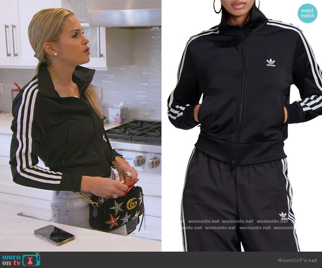 WornOnTV: Jackie’s black Adidas jacket on The Real Housewives of New ...