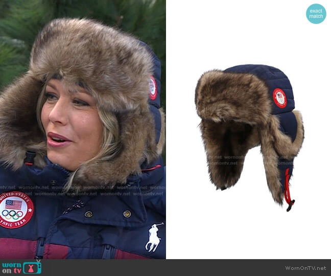 Team USA Navy Explorer Hat by Ralph Lauren worn by Dylan Dreyer on Today