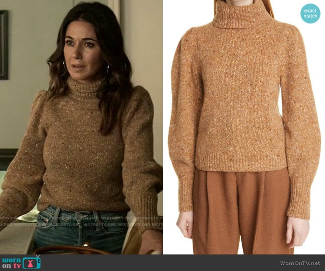 A.L.C. Nadia Sweater worn by Lana Lang Cushing (Emmanuelle Chriqui) on Superman and Lois