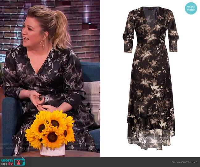 Tage Dress by All Saints worn by Kelly Clarkson  on The Kelly Clarkson Show