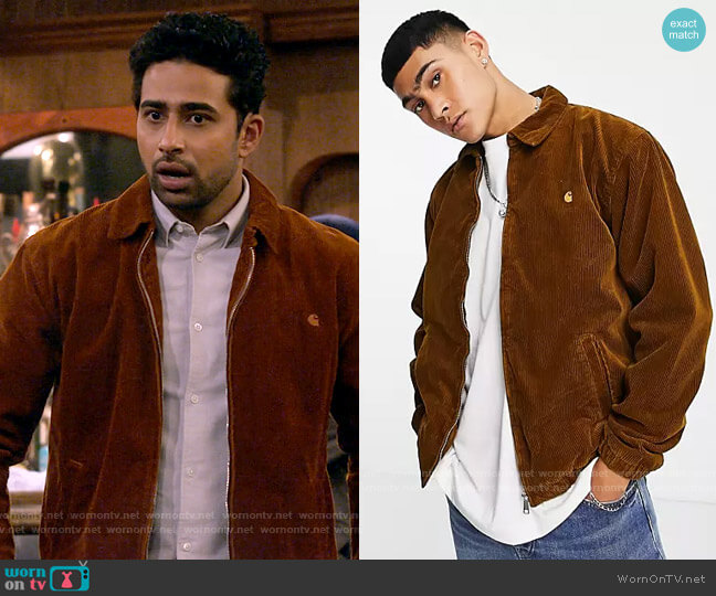 Carhartt WIP Madison Cord Jacket worn by Sid (Suraj Sharma) on How I Met Your Father