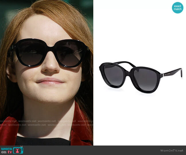 Celine CL41448/S Sunglasses worn by Anna Delvey (Julia Garner) on Inventing Anna