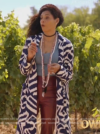 Grace’s duster jacket on The Kings of Napa