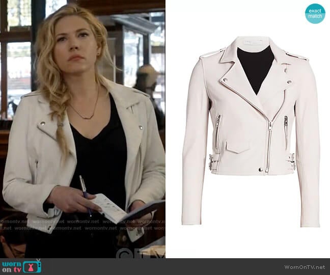 IRO Ashville Jacket worn by Jenny Hoyt (Katheryn Winnick) on Big Sky