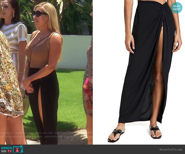 Mia Cover Up by L*Space worn by Dr. Jen Armstrong on The Real Housewives of Orange County