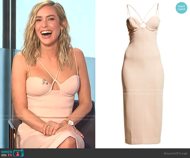 Kai Midi Bodycon Dress by Misha worn by Kristin Cavallari on E! News Daily Pop