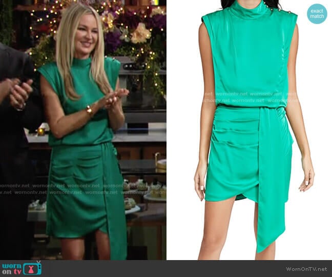 Ramy Brook Aida Dress worn by Sharon Newman (Sharon Case) on The Young and the Restless