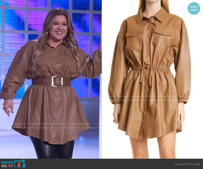 Brandi Dress by Retrofete worn by Kelly Clarkson on The Kelly Clarkson Show