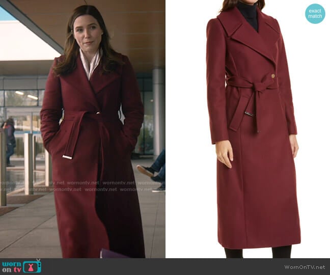 Ted Baker Rosiey Coat worn by Dr. Sam Griffith (Sophia Bush) on Good Sam