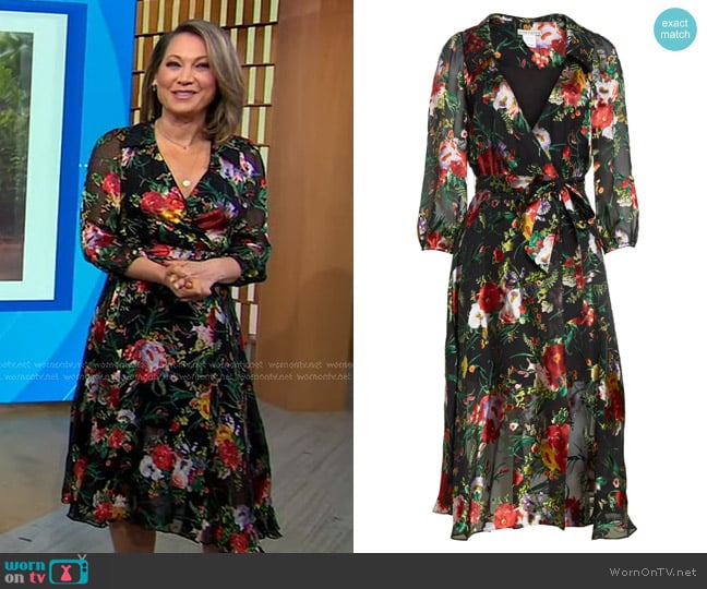 Alice + Olivia Abney Dress worn by Ginger Zee on Good Morning America