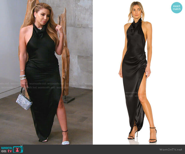 Samba Gown by Amanda Uprichard worn by Larsa Pippen  on The Real Housewives of Miami