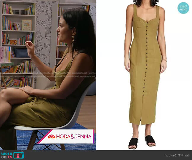 Angelica Dress by Mara Hoffman worn by Donna Farizan on Today