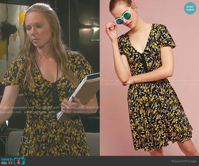 Summer Dress by Maeve worn by Abigail Deveraux (Marci Miller) on Days of our Lives