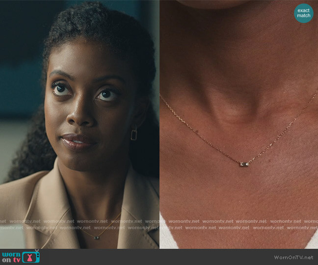 Gorjana Floating Diamond Necklace In 18k Gold | ModeSens